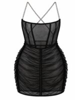 پیراهن شیشه ای پشت زنجیری - Image 7